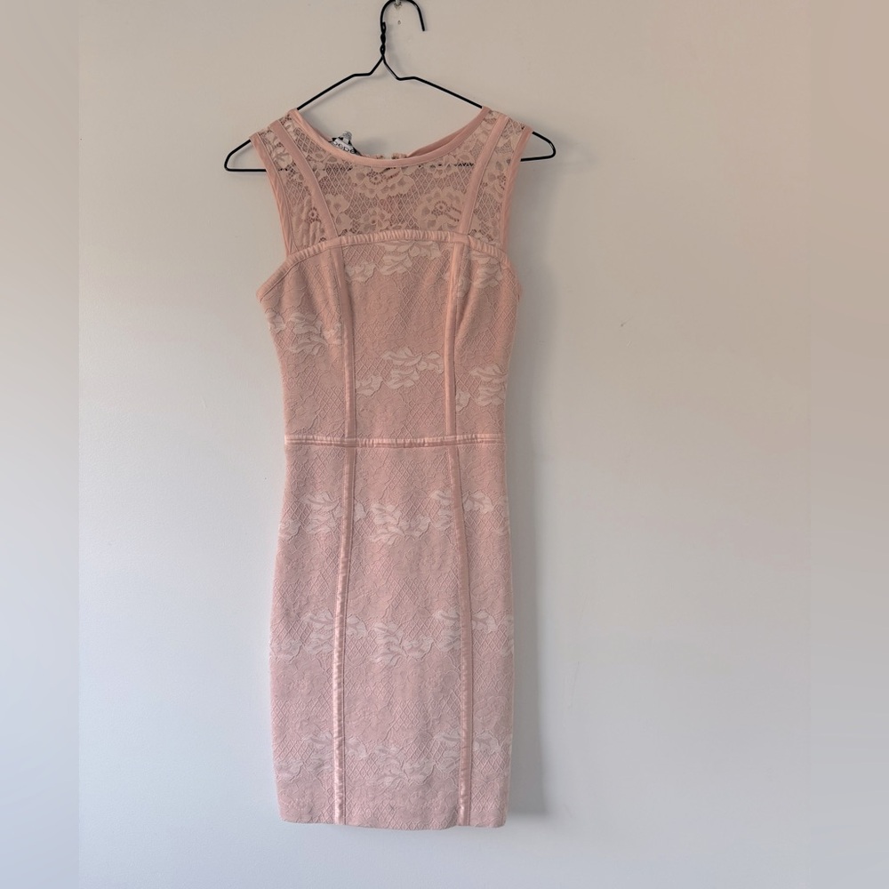 Bebe pink dress